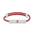 Louis Vuitton Champs Elys ̈¦es Red 18K Gold Bracelet