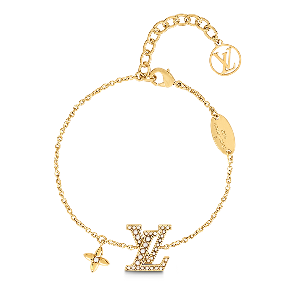 Louis Vuitton Iconic Pearls 18K Gold Bracelet