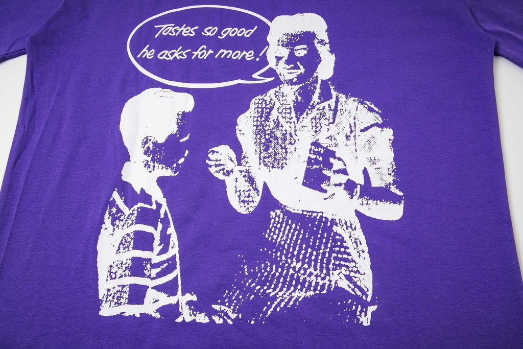THAT'S A AWFUL LOT OF COUGH SYRUP Purple Front & Back Graphic T-Shirt — detail