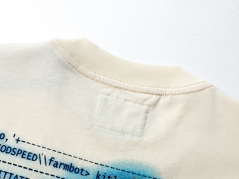 Godspeed Robot Cowboy Graphic T-Shirt — detail