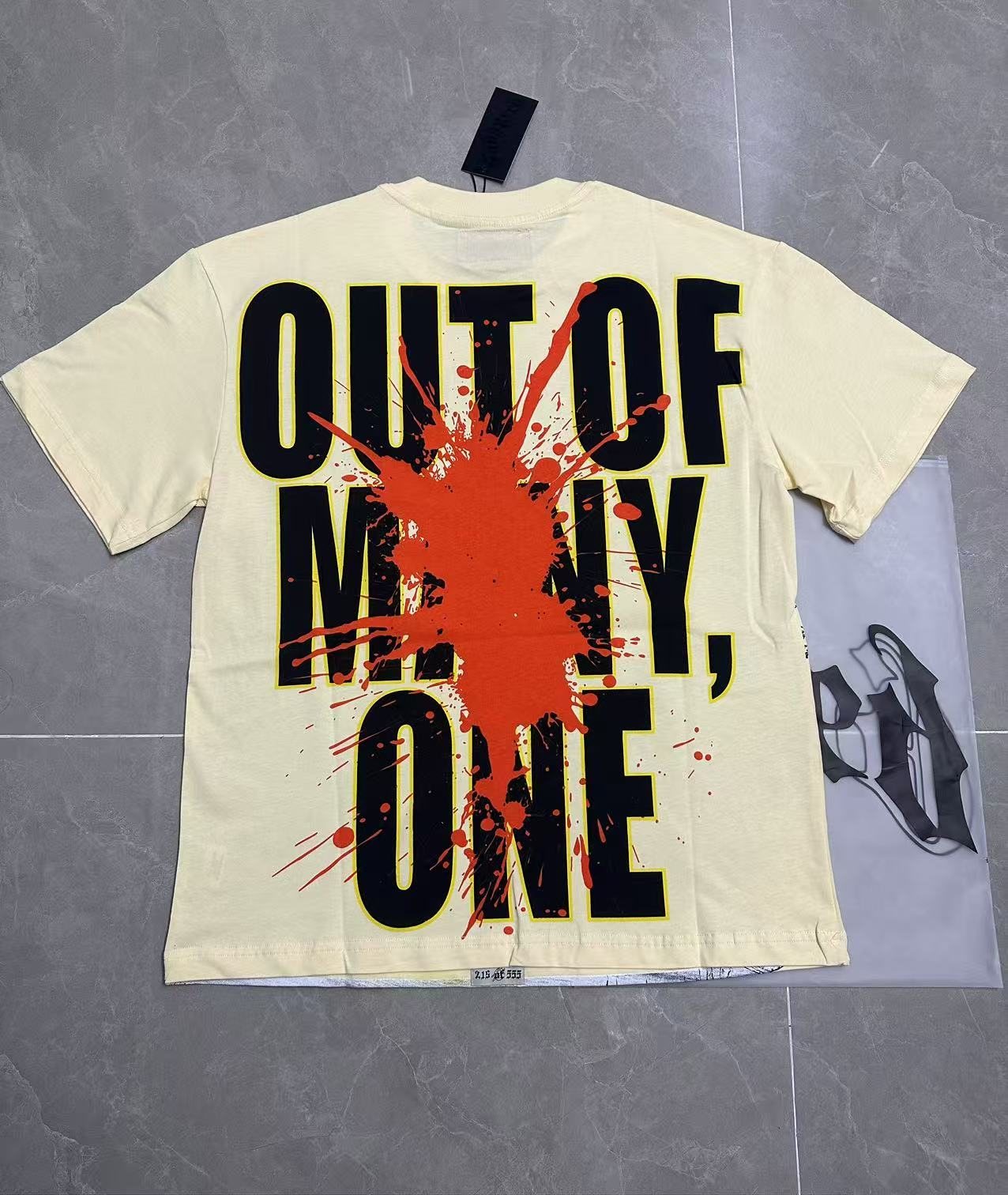 Godspeed Out of Many One Car Graphic T-Shirt — context