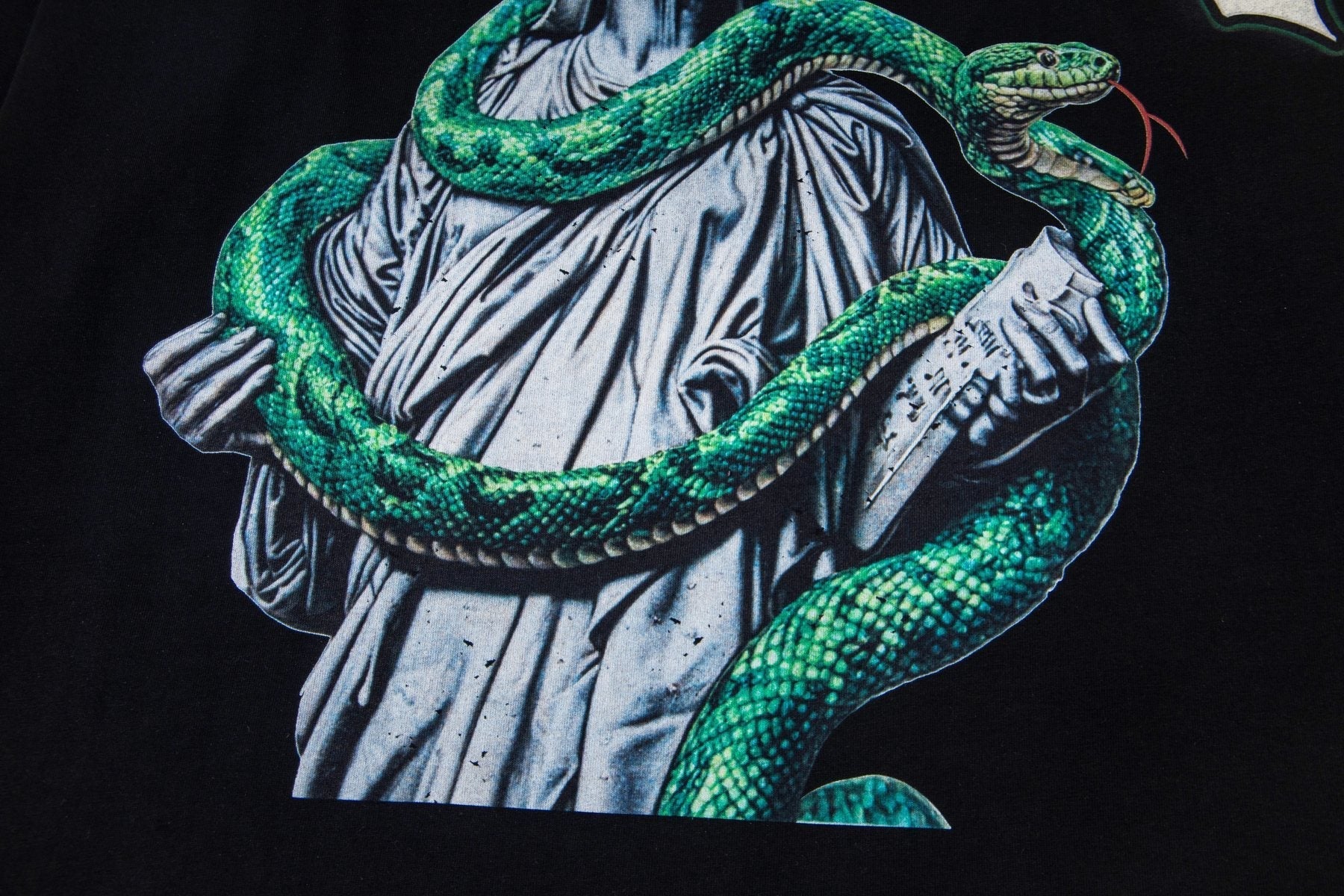 Godspeed Top 5 Slizzy Statue Snake Long-Sleeve T-Shirt — detail