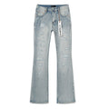 Purple Brand Dot Embellished Flared Jeans — hero