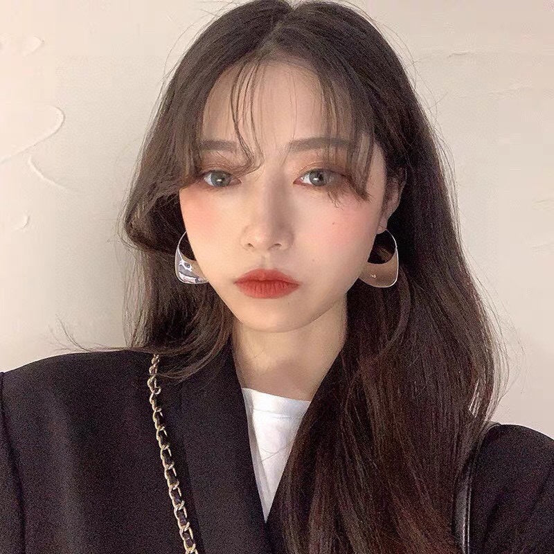 Celine Bag Pendant 18K Gold Earrings