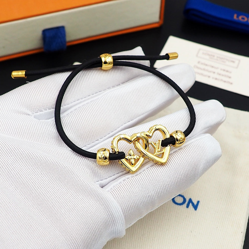 Louis Vuitton My Love Black 18K Gold Bracelet