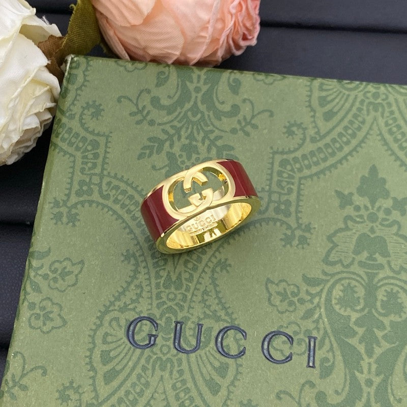 GucciColor 18K Yellow Gold Ring