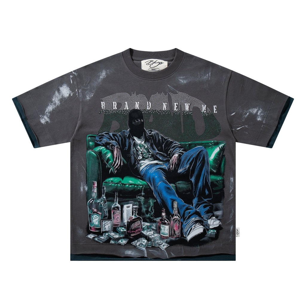 BKYS Revival Seated Figure Graphic T-Shirt — hero