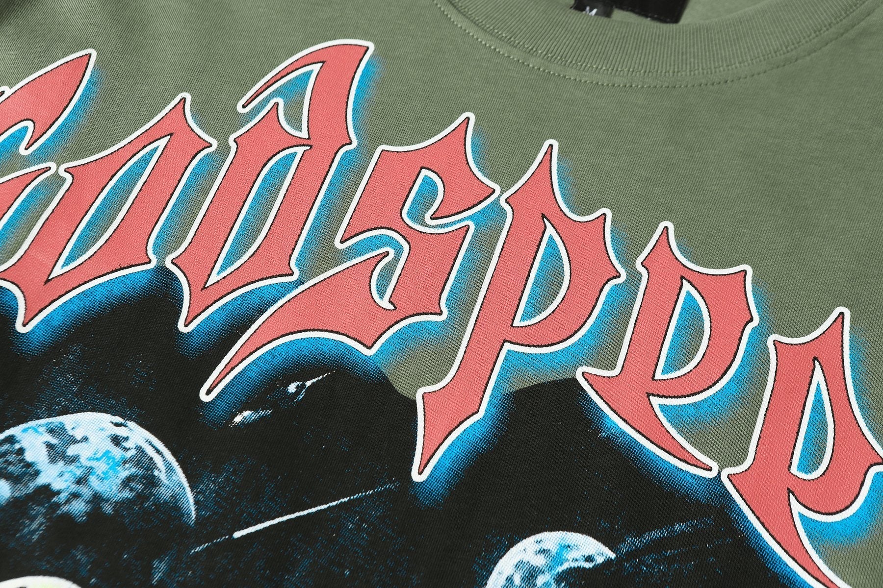 Godspeed Skeleton Chess Graphic T-Shirt — detail